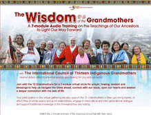 Tablet Screenshot of 13grandmotherscourse.com